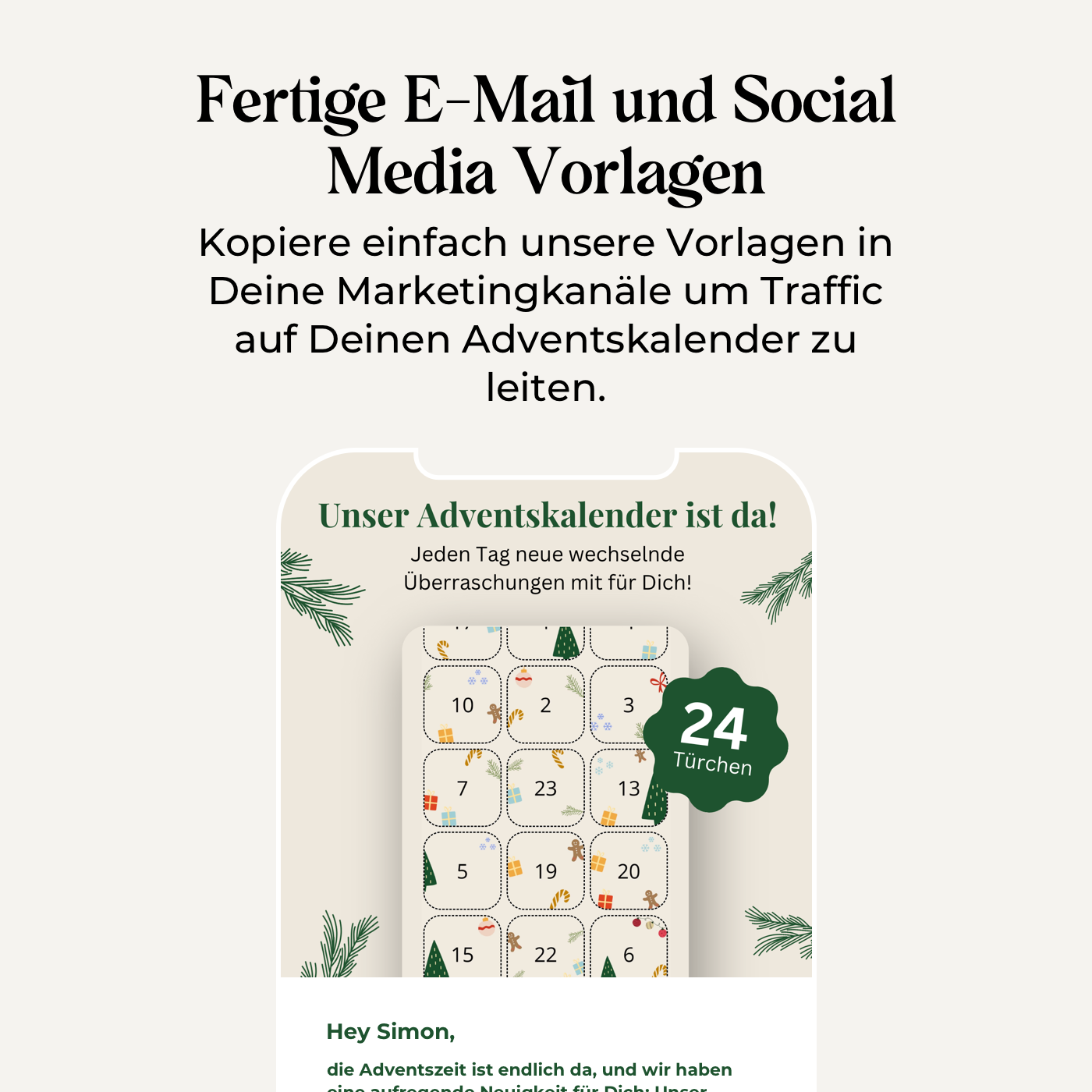 Shopify Digitaler Adventskalender