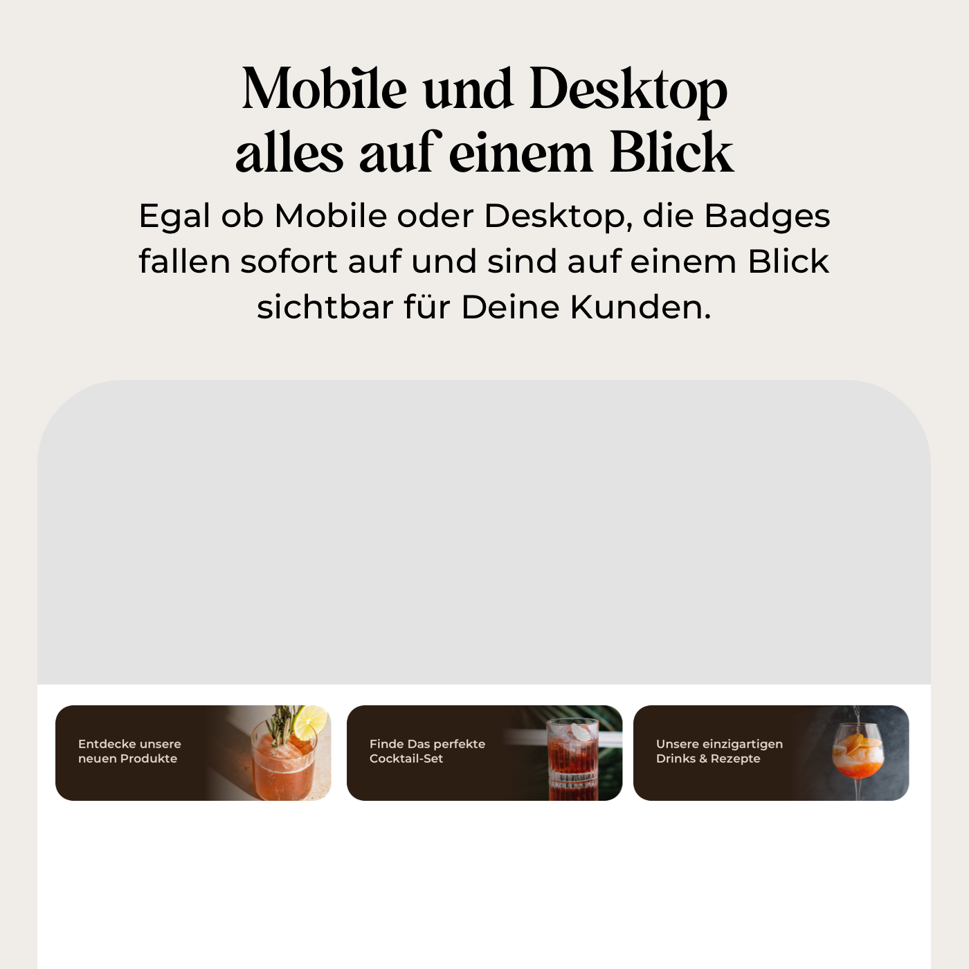 Startseiten Highlight Boxen
