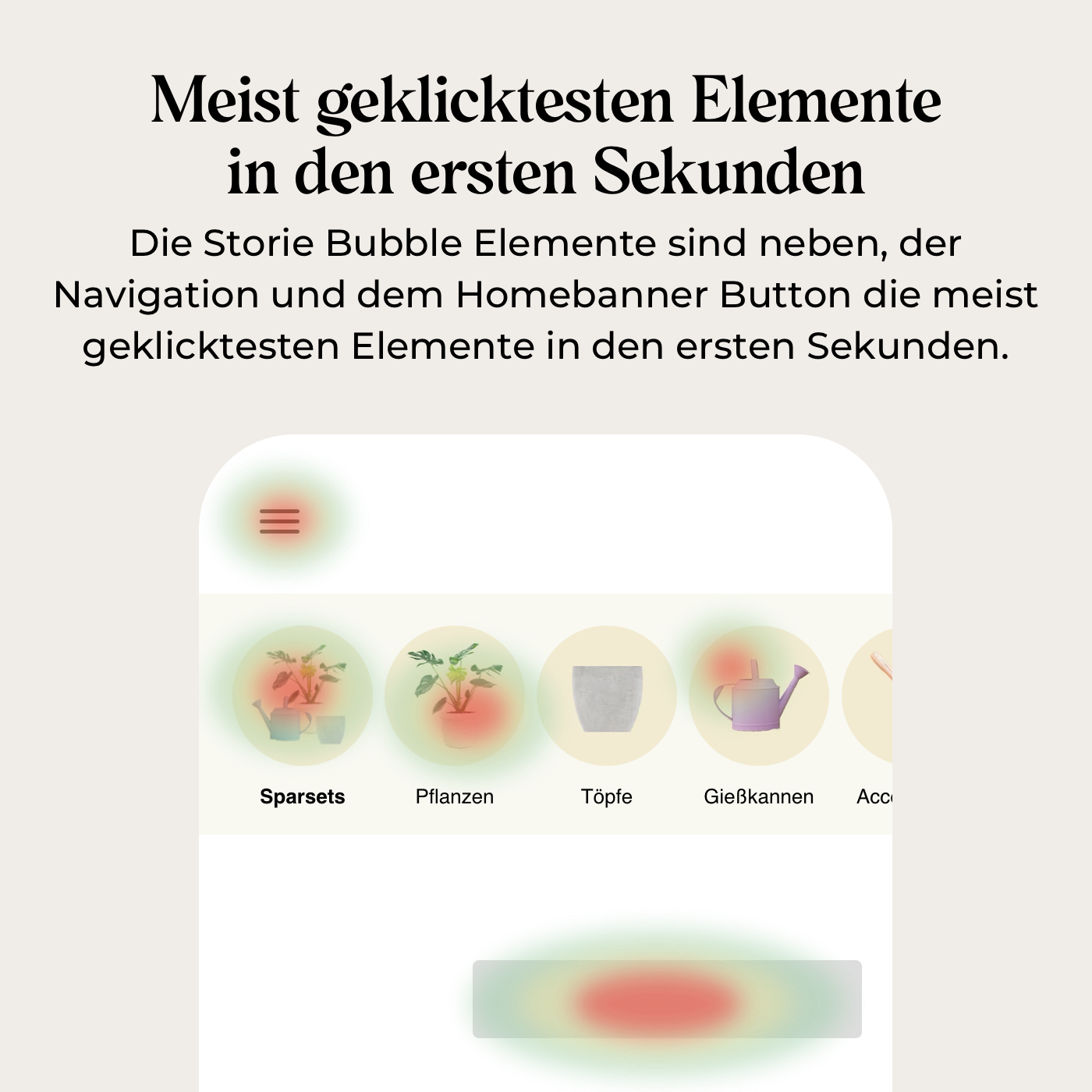 Startseiten Storie-Section