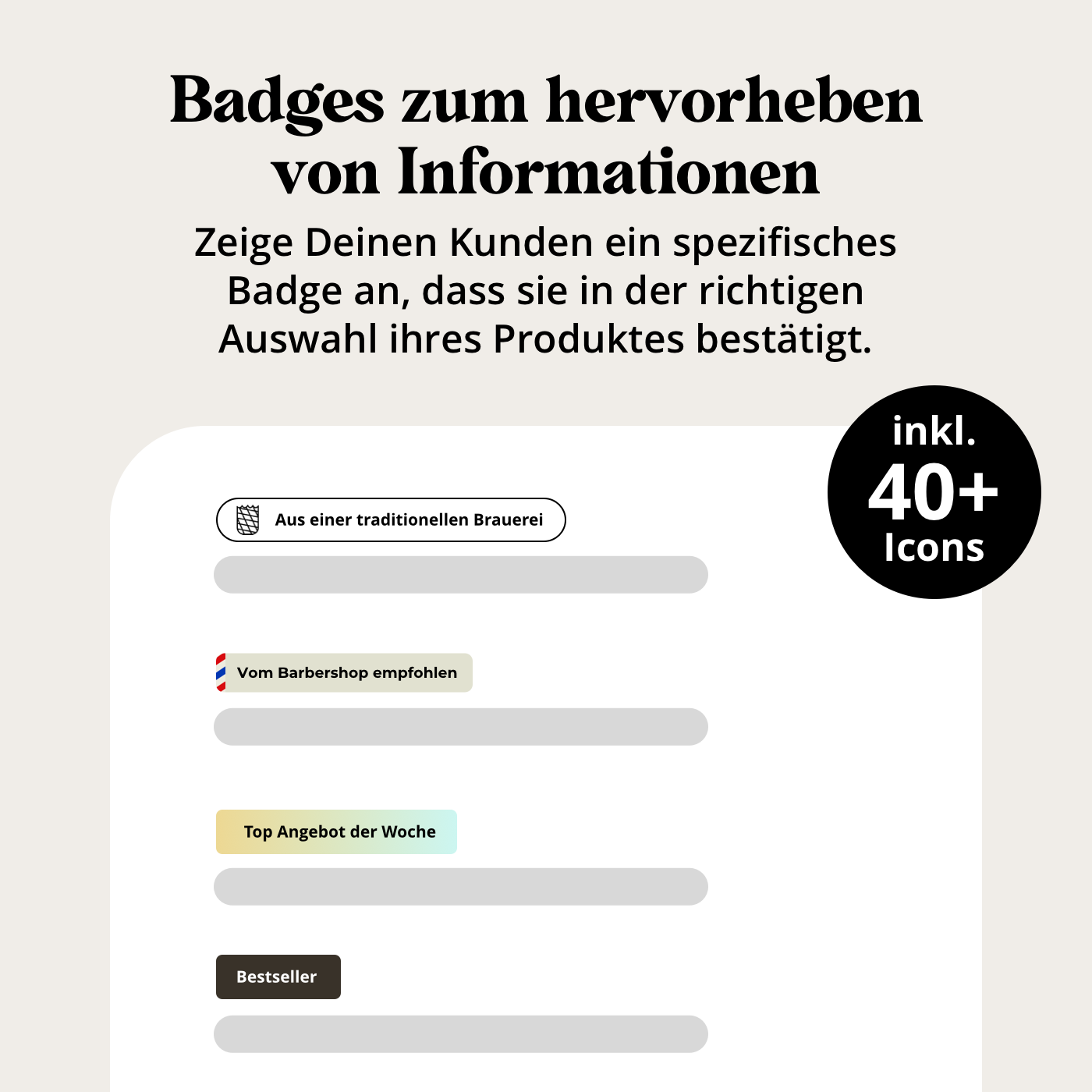 Produktseiten Buybox Elemente