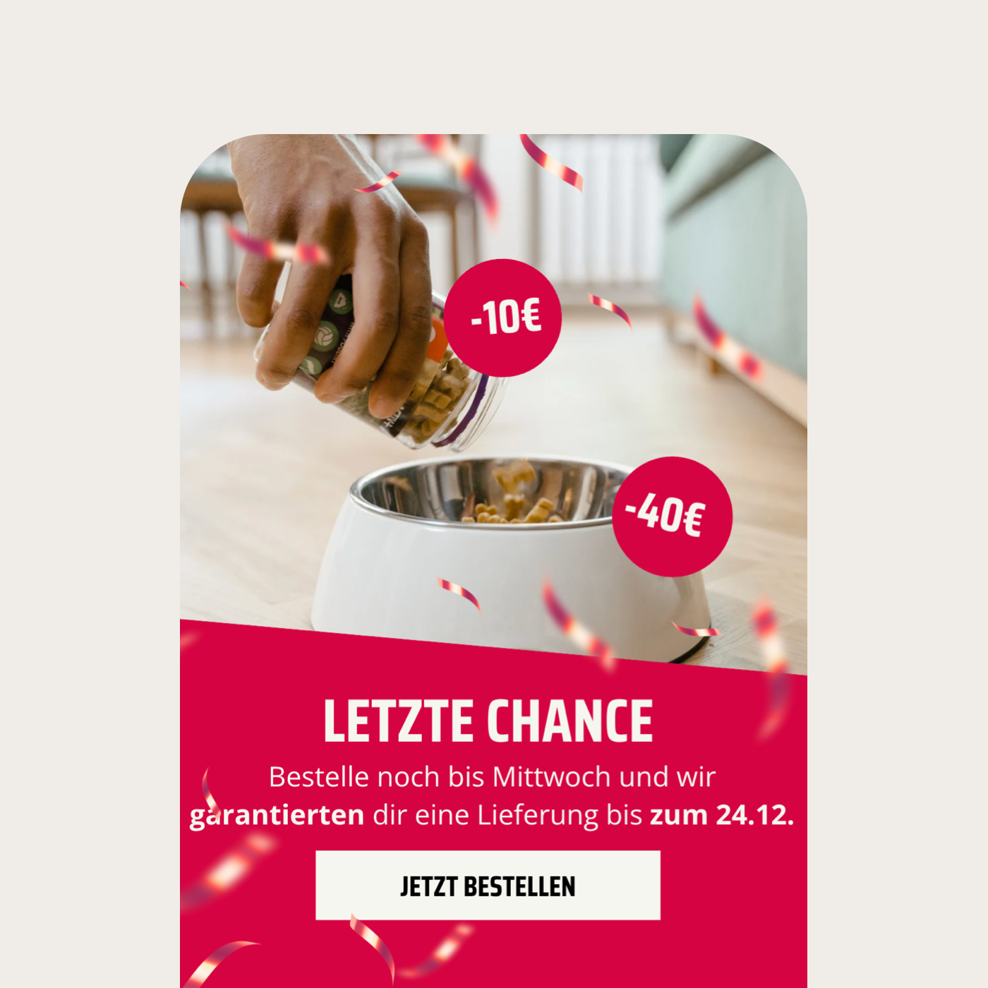 Last Shipping Day Kampagne
