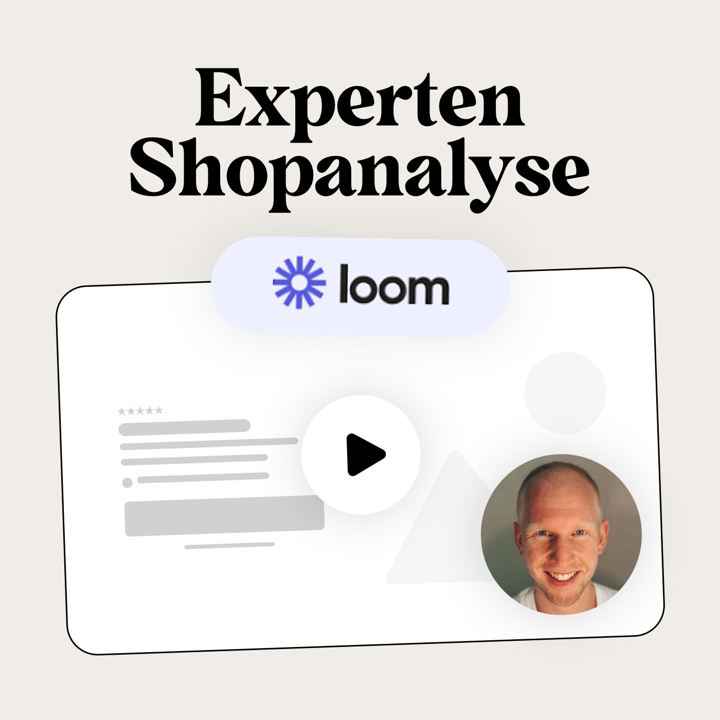 Experten Shopanalyse als Video