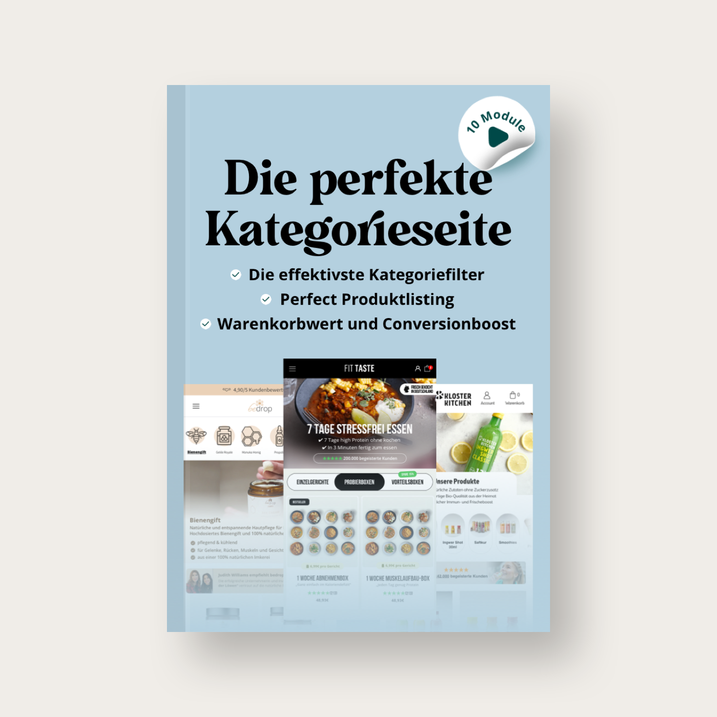 Kategorieseiten Blueprint