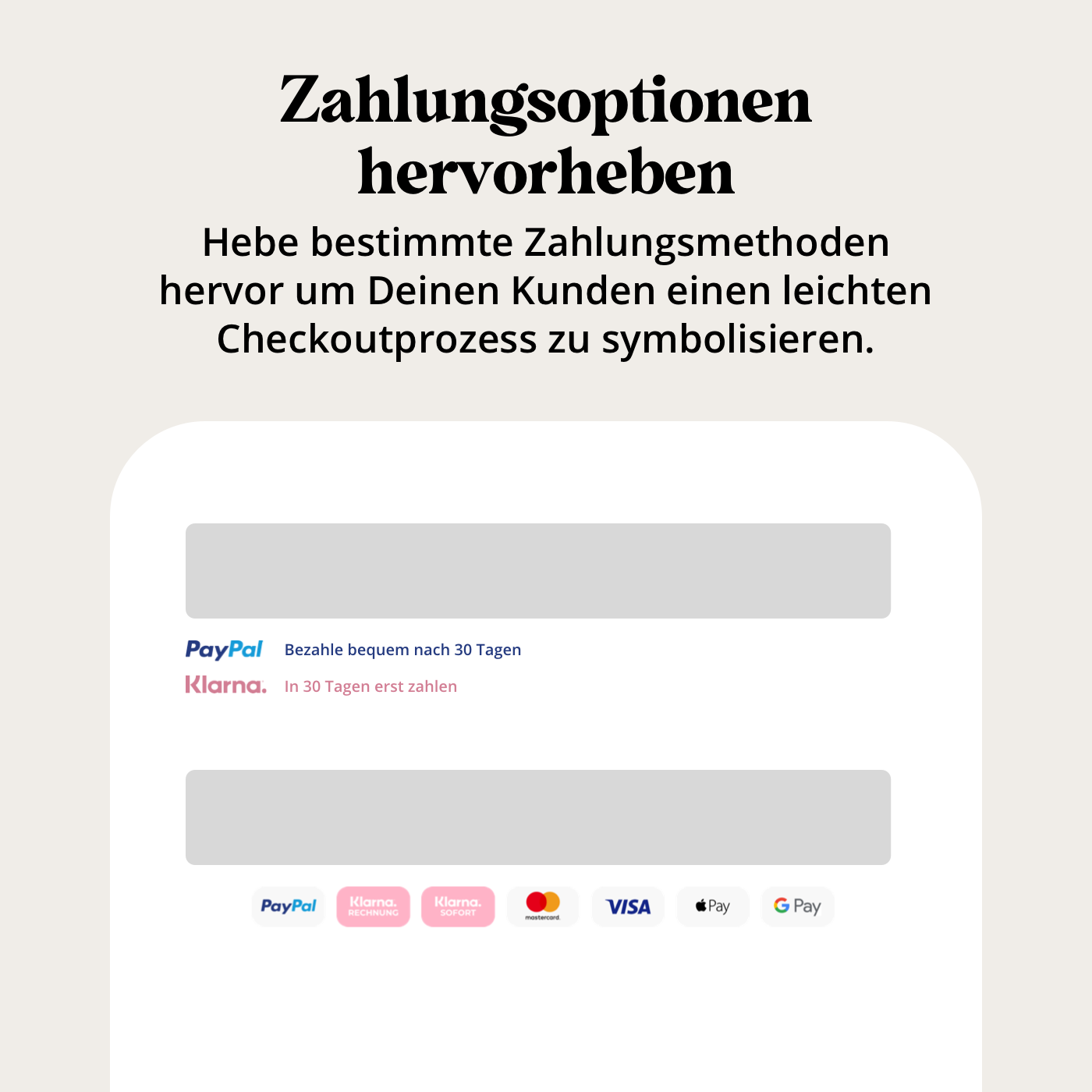 Produktseiten Buybox Elemente