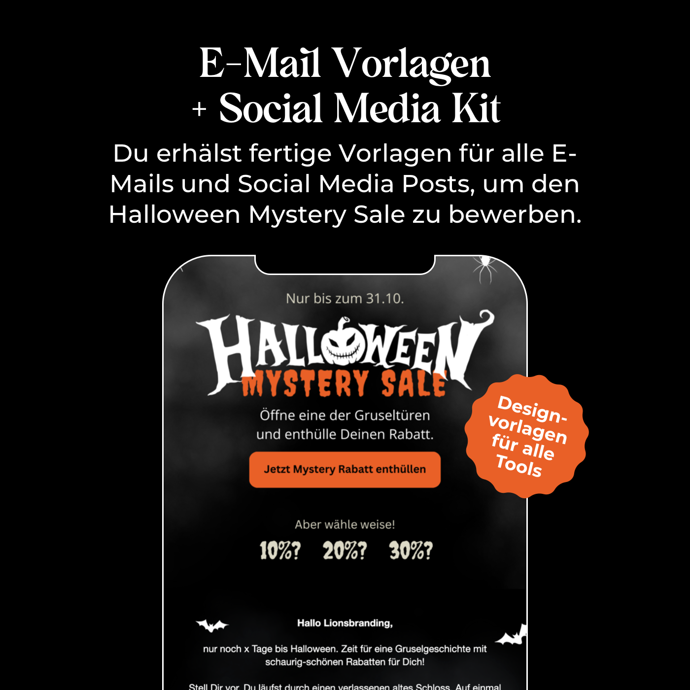 Halloween Mystery Sale