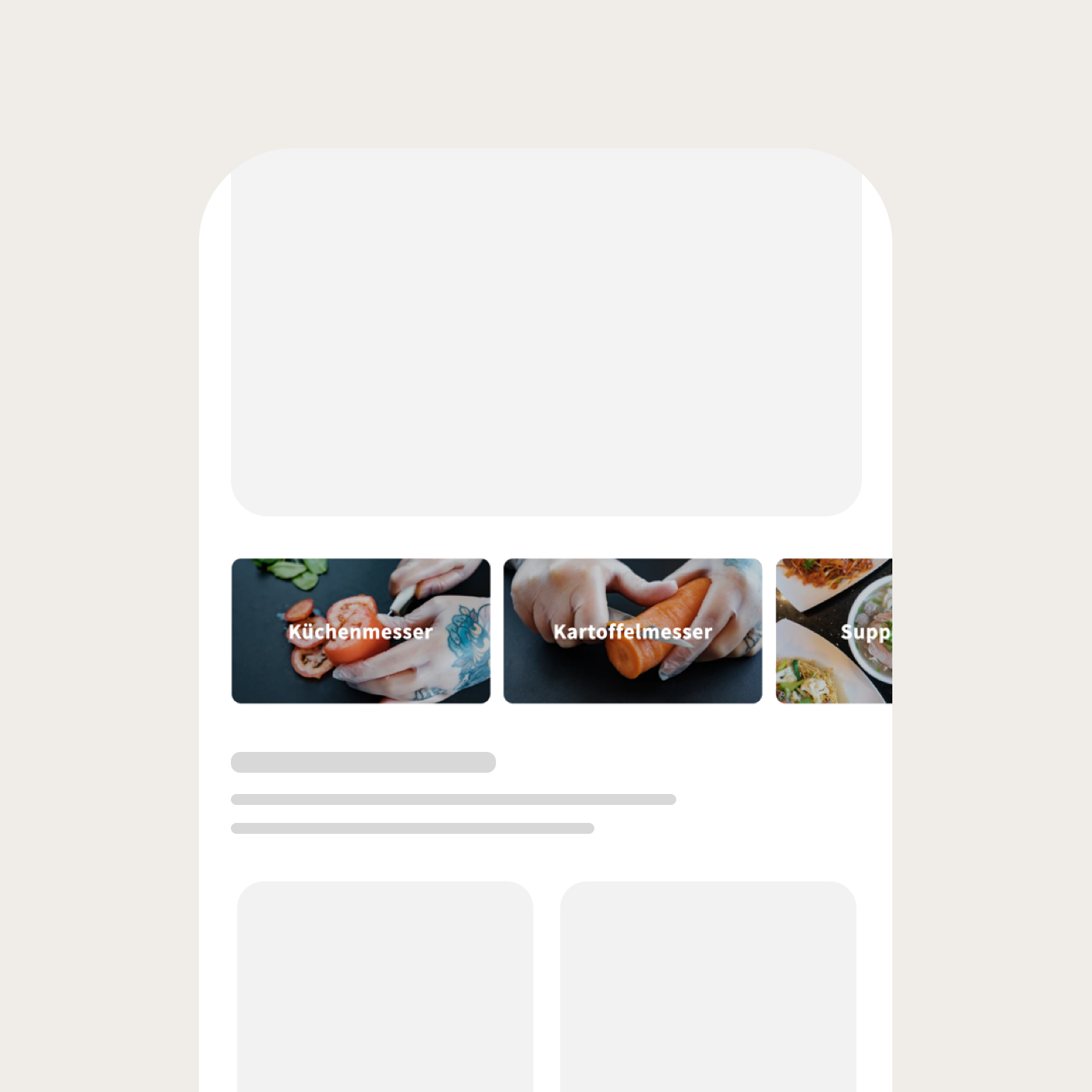 Kategorie Box Slider