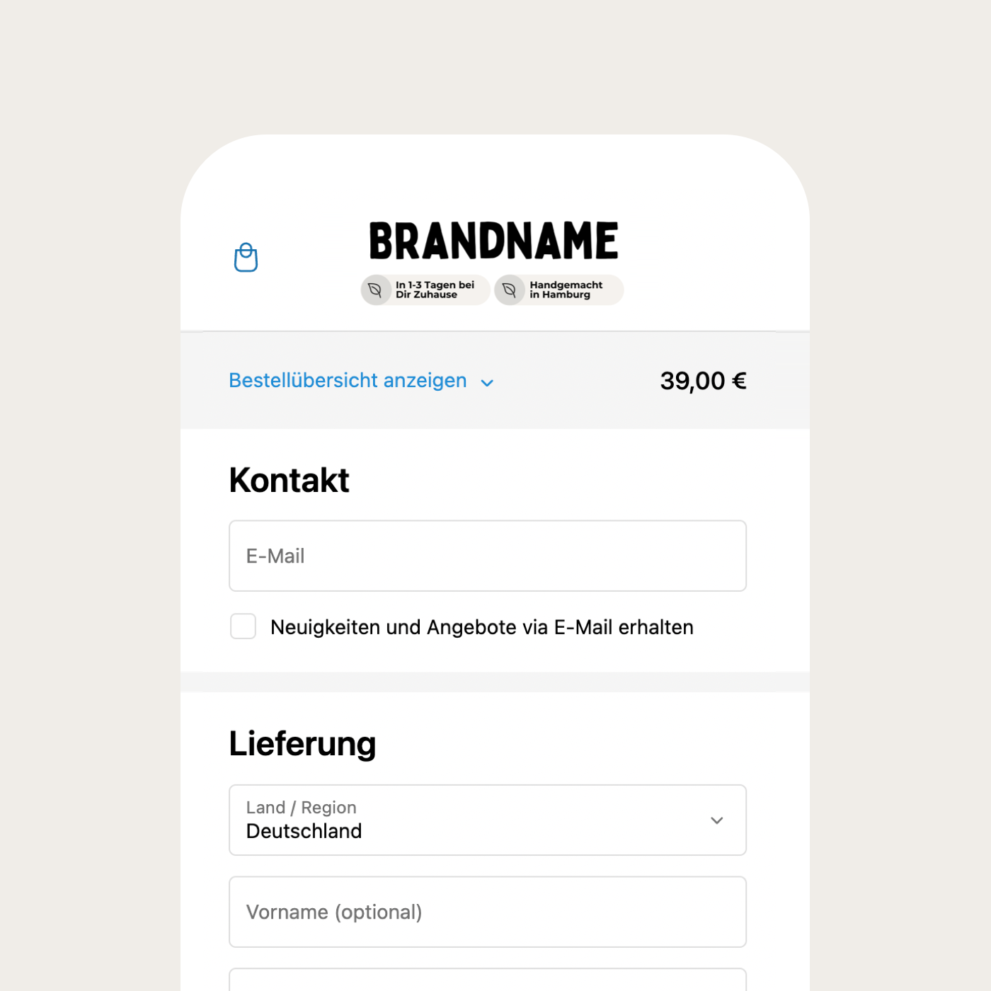 Checkout Banner