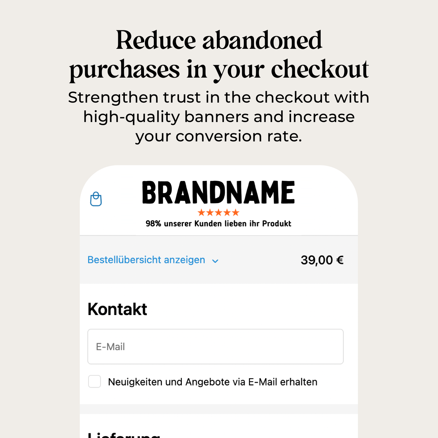 Checkout Banner