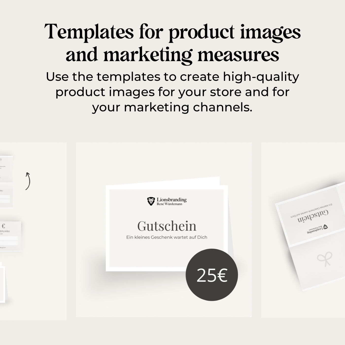 Shopify Gutschein Template