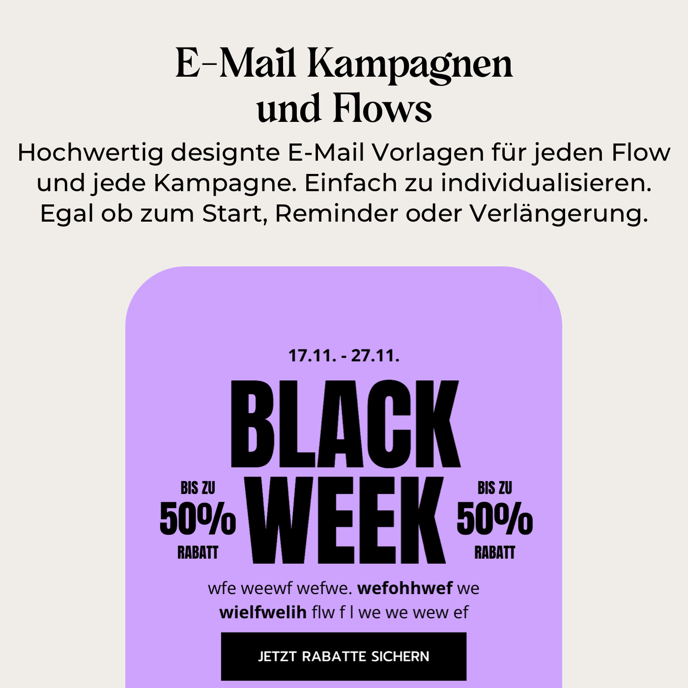 Black Friday Kampagne