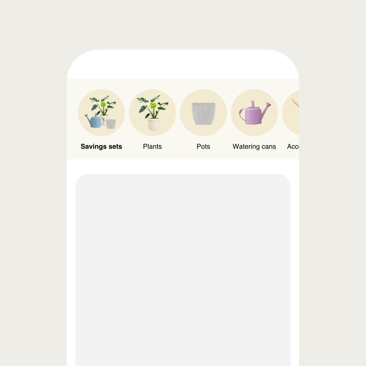Startseiten Storie-Section