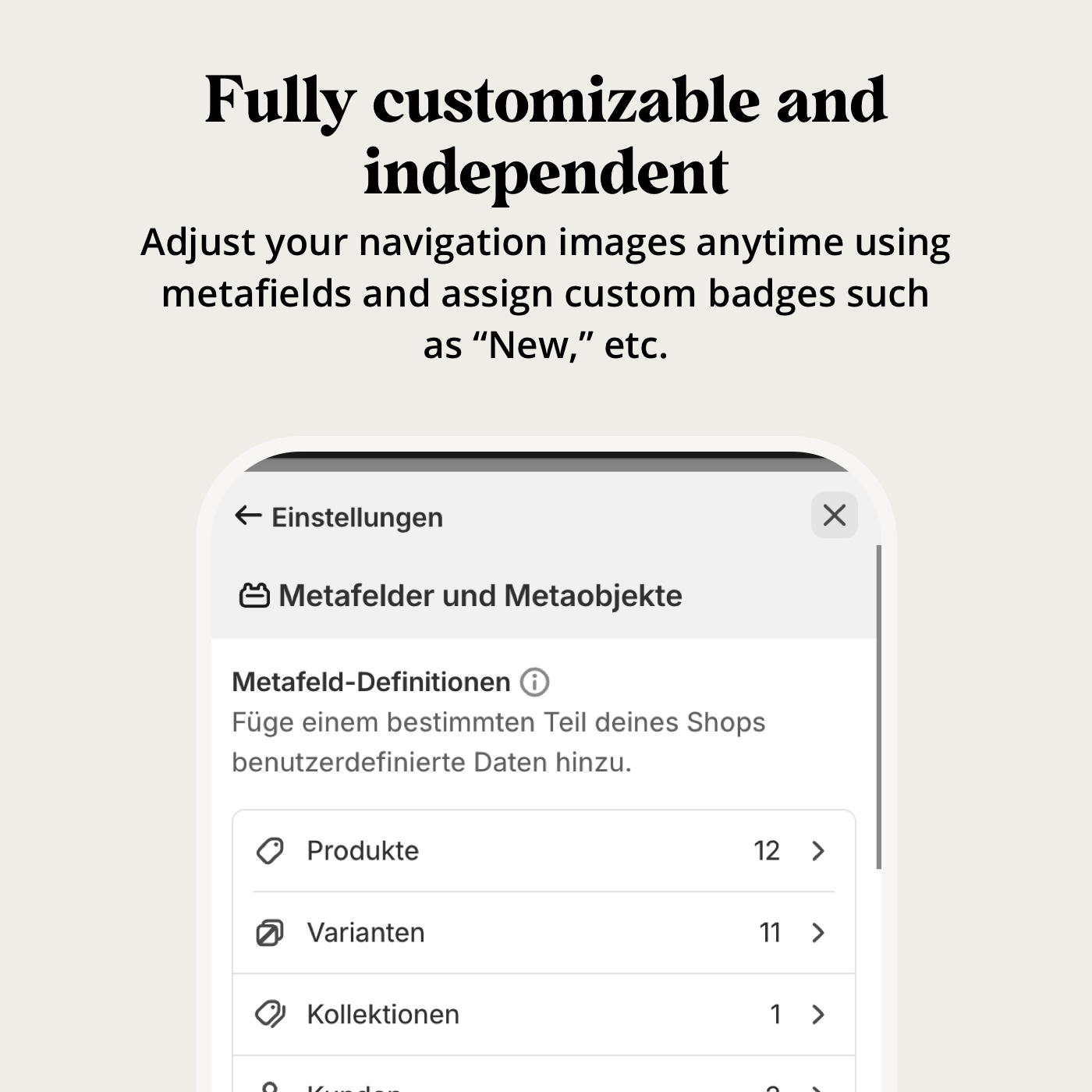 Premium Mobile Navigation
