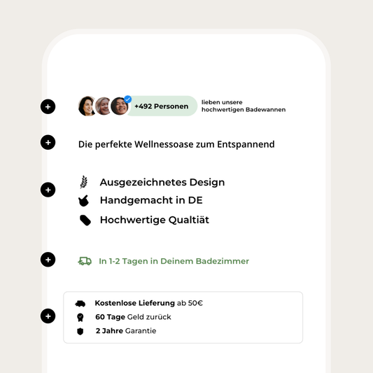 Produktseiten Buybox Elemente