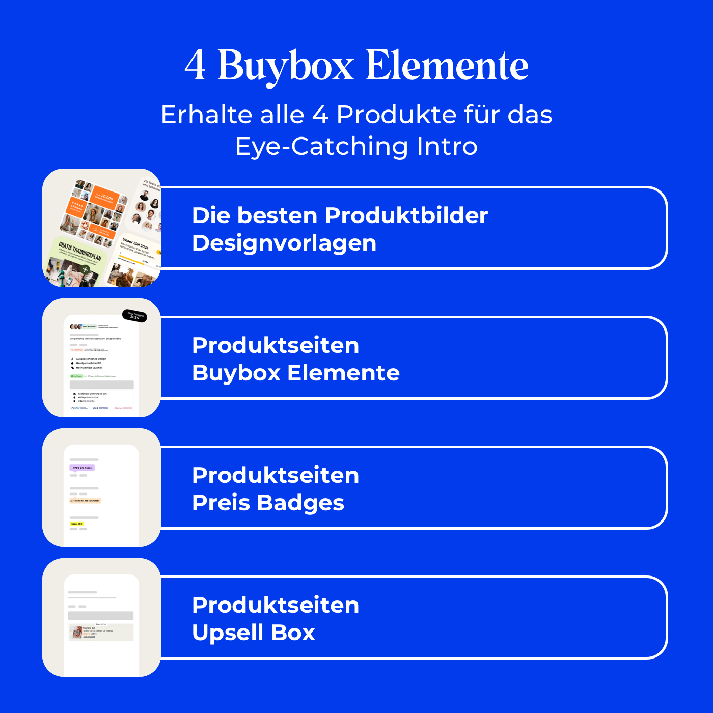 8 Figure Produktseiten Box