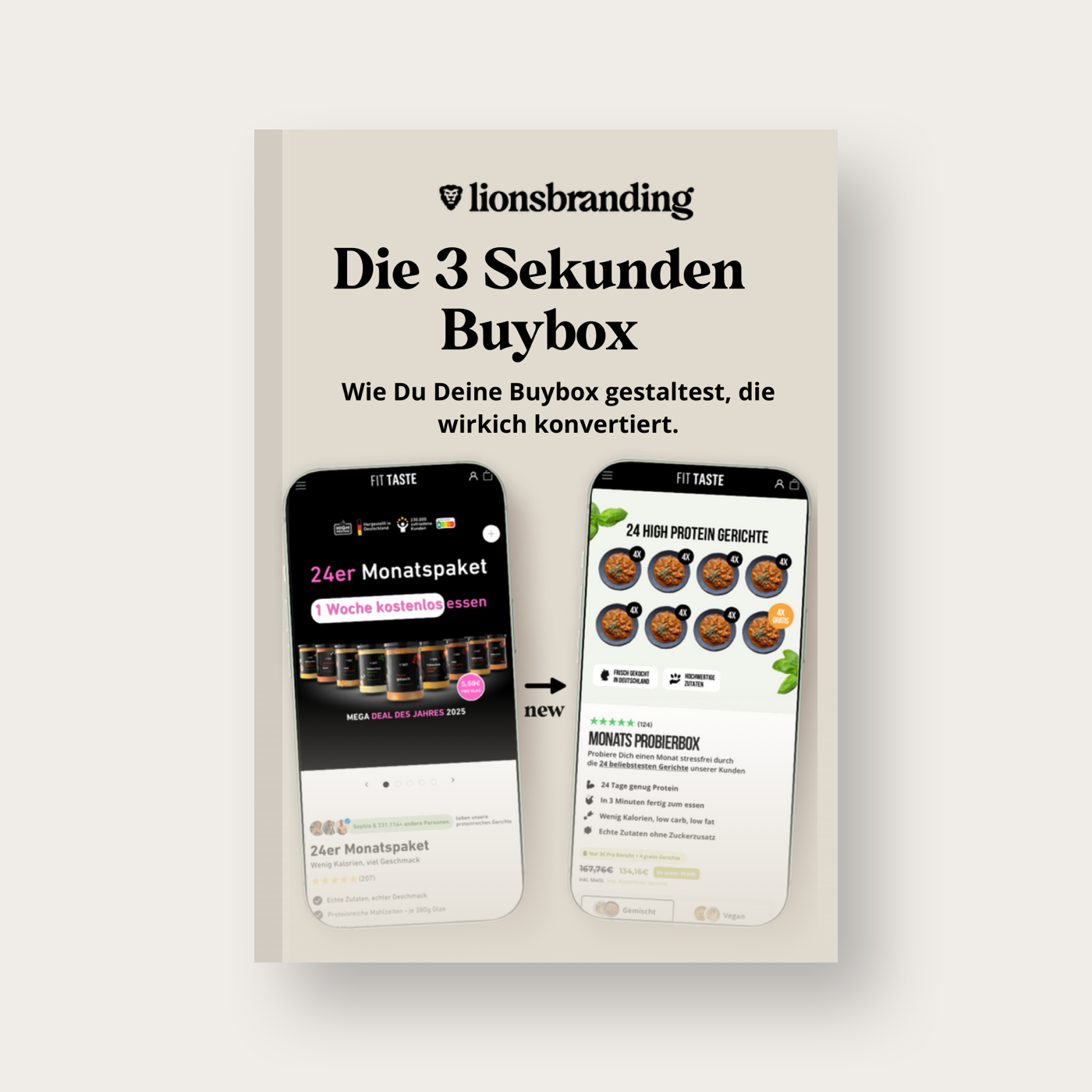 3 Sekunden Buybox