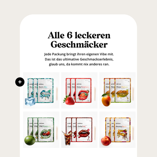 Produktseiten Set Inhalt