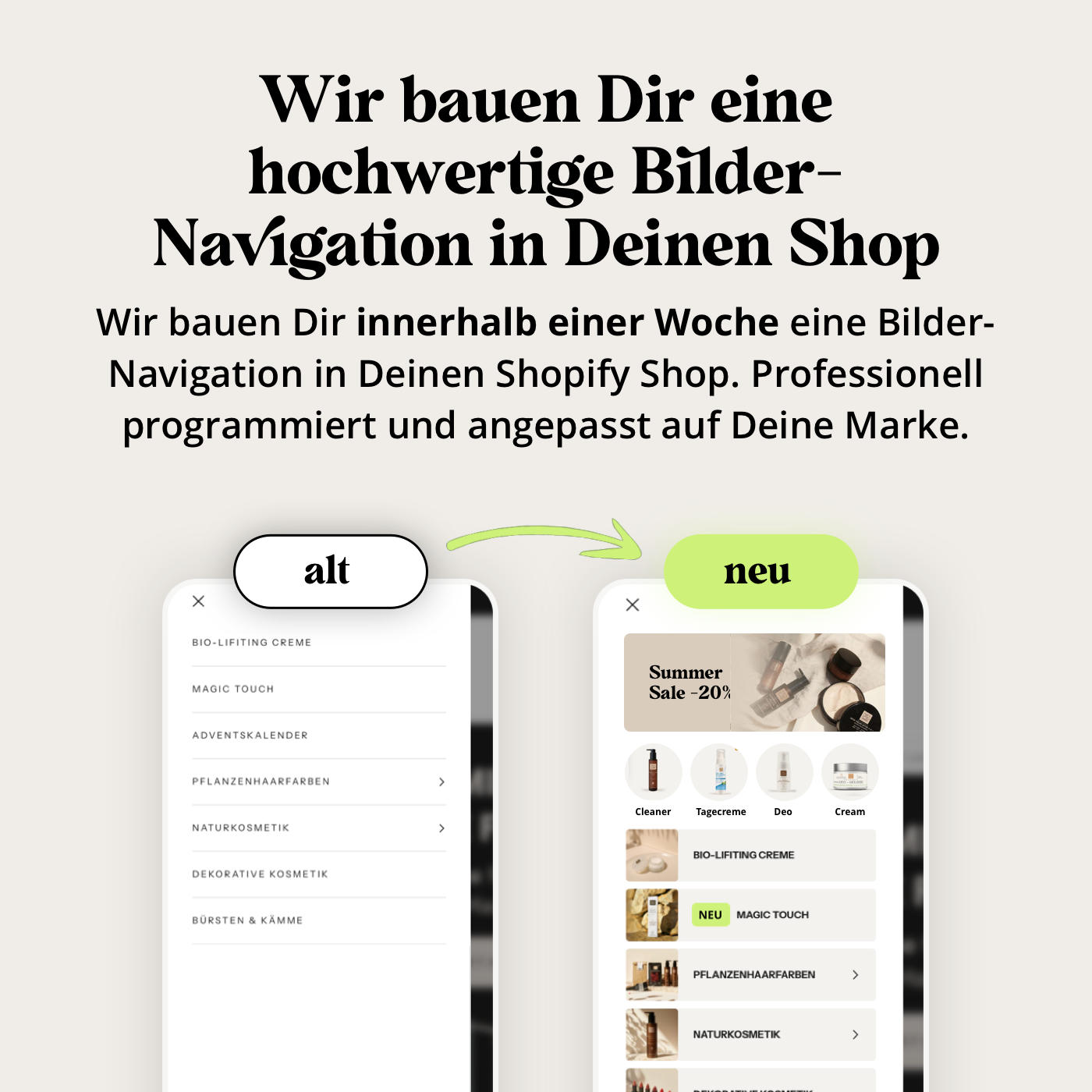 Premium Mobile Navigation