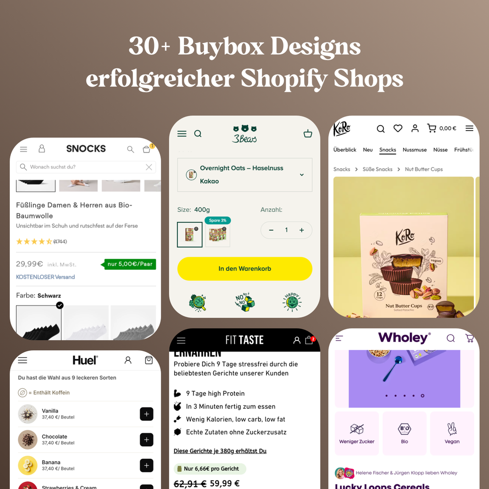 "theOne" Shopify Buybox