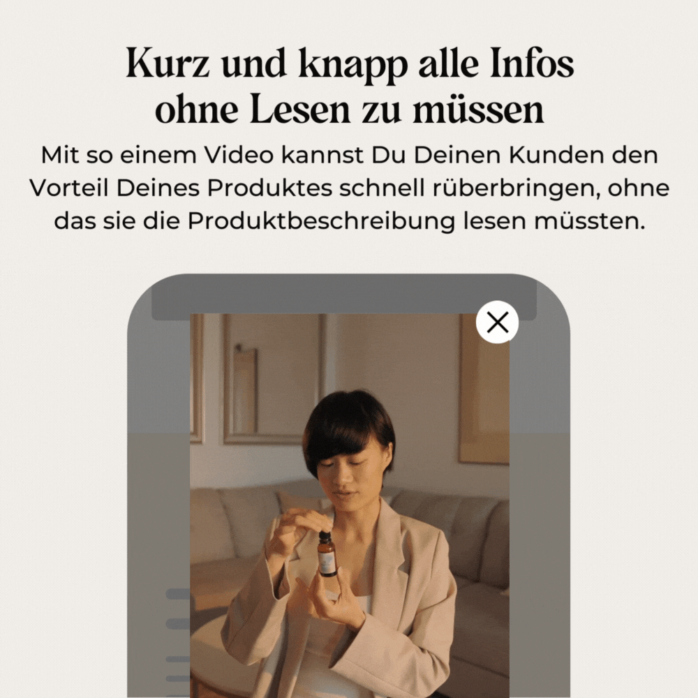 Produktseiten Video Trenner