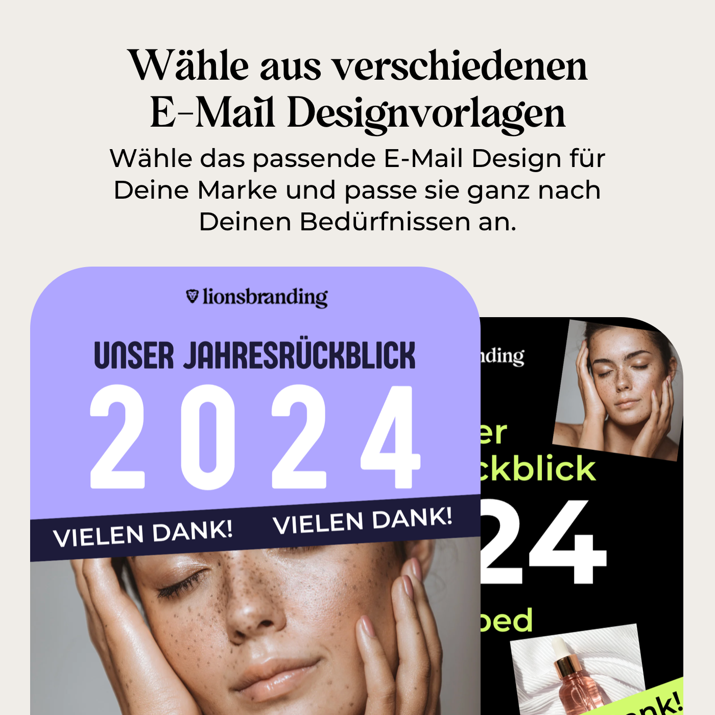 Jahresrückblick E-Mail Kampagne