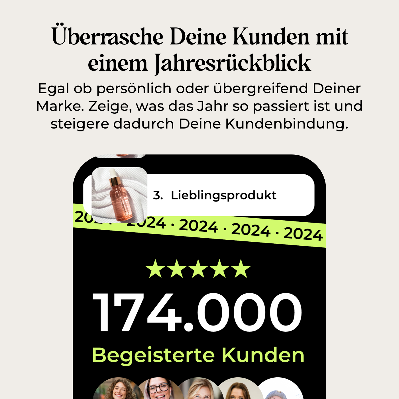 Jahresrückblick E-Mail Kampagne