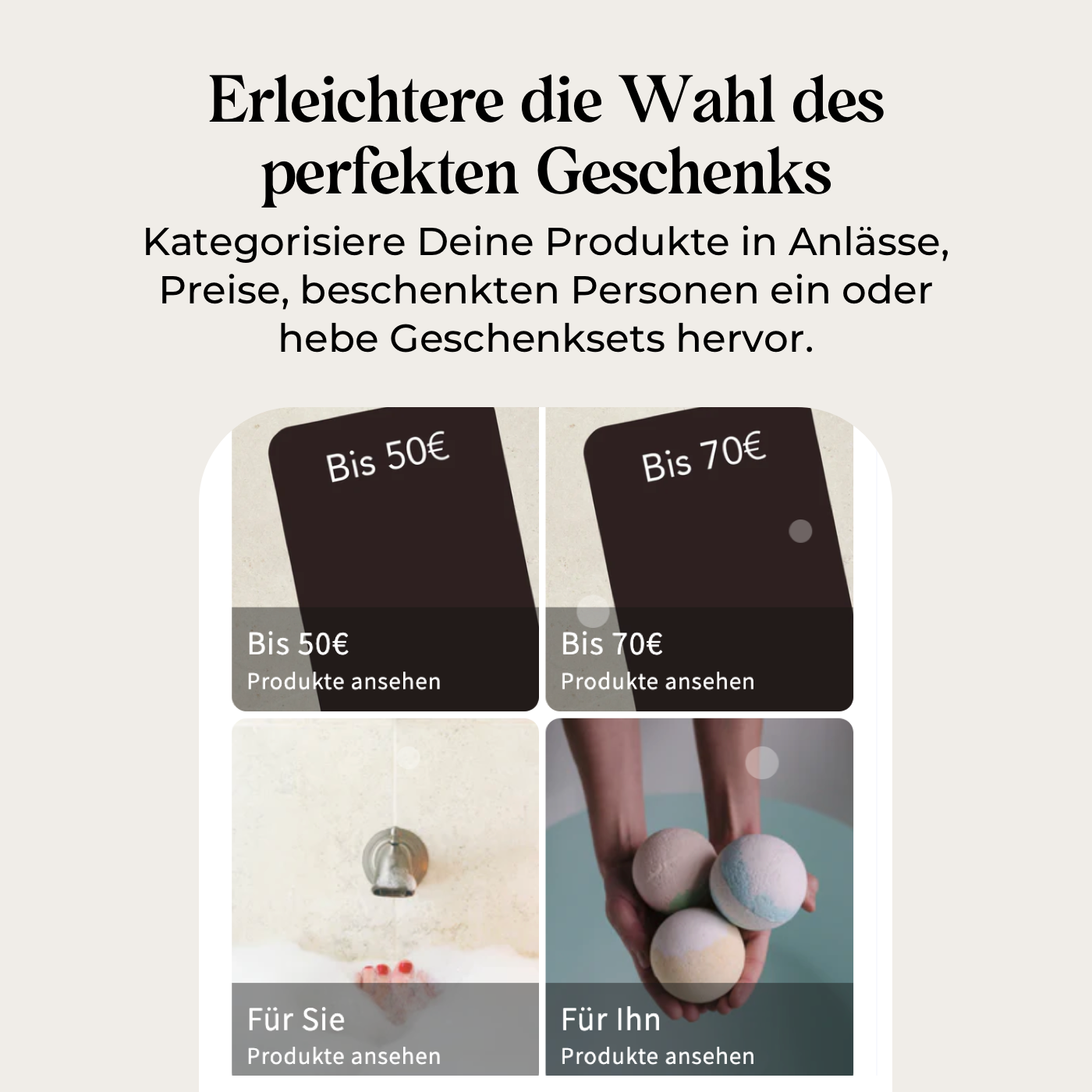 Geschenkefinder